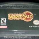 Golden Sun GBA Video Game Boy Advance Nintendo