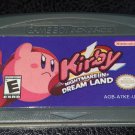 Kirby Nightmare in Dream Land GBA Video Game Boy Advance Nintendo