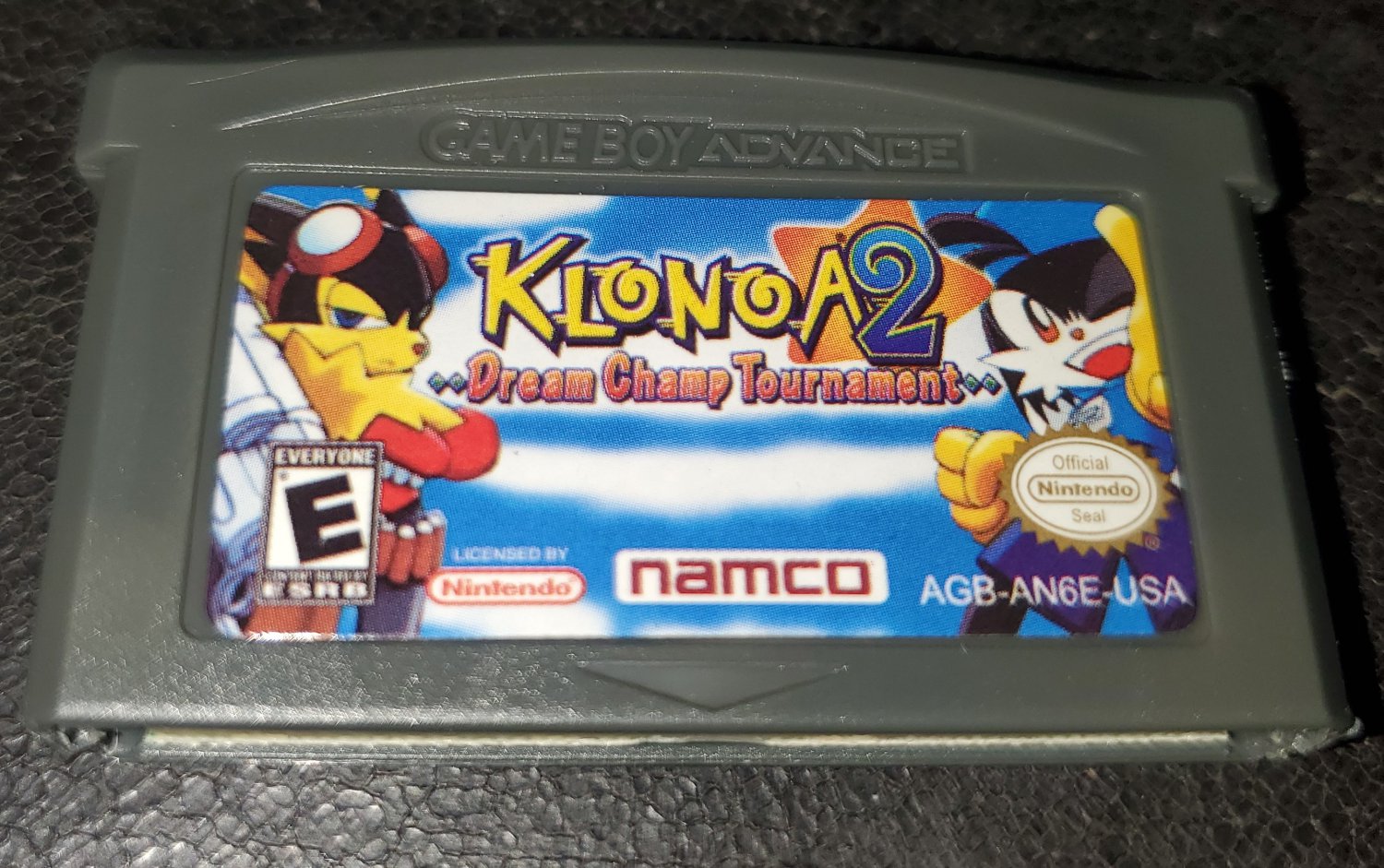 Klonoa 2 Dream Champ Tournament GBA Video Game Boy Advance Nintendo