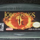 Lord of the Rings Fellowship of the Ring GBA Video Game Boy Advance Nintendo