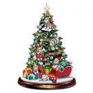 Dachshund Illuminated Tabletop Christmas Tree