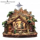 Thomas Kinkade Musical Nativity With Motion And Lights