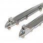 BONNET HINGES SET CHROME PLATED PAIR MORRIS OXFORD AMBASSADOR