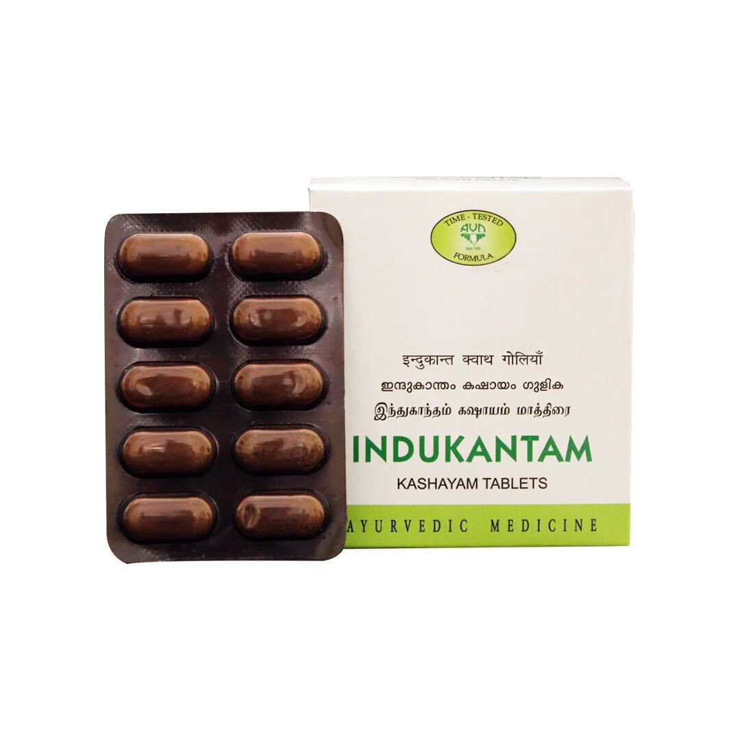 AVN Indukantam Kashayam Tablets 100 Nos. Ayurvedic Medicine Fast Shipping