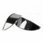 MORRIS MINOR CLASSIC CAR 7" POLISHED STAINLESS STEEL HEADLIGHT / LAMP PEAK SHADE