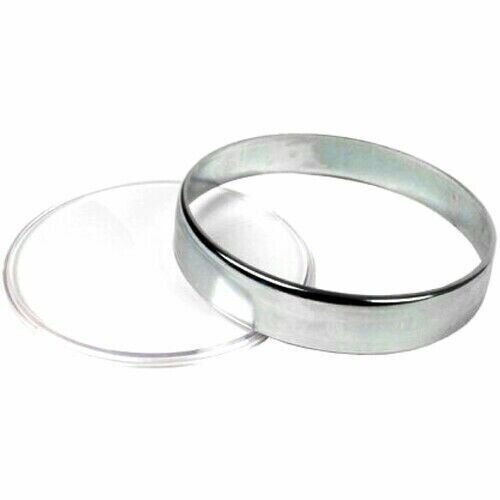 VESPA PX, EFL, PX DISC, T5 STAINLESS STEEL 105 MM SPEEDO RIM & PLASTIC LENS KIT