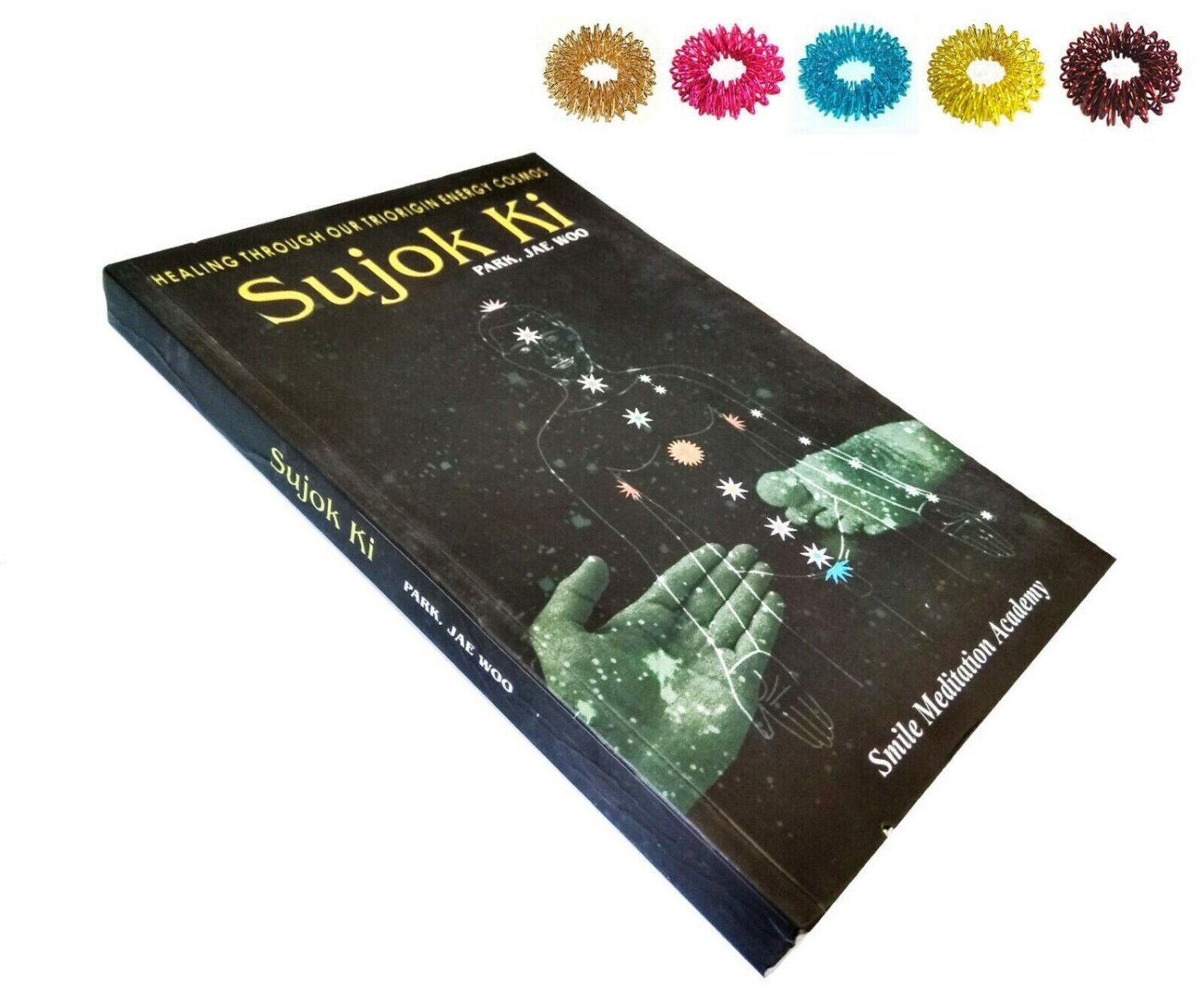 Sujok Ki Book by Prof Park Jae Woo | Smile Meditation Academy + 5 Rings Free