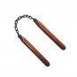 Wooden Nanchaku Handle Brown Beautiful Best quality Free Shipping