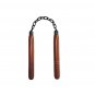 Wooden Nanchaku Handle Brown Beautiful Best quality Free Shipping