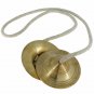 Metal Brass Handmade Percussion Musical Instrument Indian Manjira Kartal 1 Pair