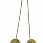 Metal Brass Handmade Percussion Musical Instrument Indian Manjira Kartal 1 Pair
