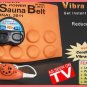 Magnetic Sauna Belt Fat Burner Vibrate Massager Slim Waist Belly Weight Loss Kit