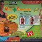 Magnetic Sauna Belt Fat Burner Vibrate Massager Slim Waist Belly Weight Loss Kit