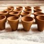 Indian Handmade kota Clay Tea Cup Kulhad Kulhar Pack of 12 Cups/ Good For Health