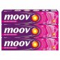 Moov Fast Pain Relief Cream With Nilgiri Oil Ayurvedic Ointment 30gm (Pack of 3)