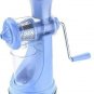 Stainless Steel Fruit Juice Maker Machine With Waste Collector (Blue Colour)