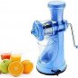 Stainless Steel Fruit Juice Maker Machine With Waste Collector (Blue Colour)