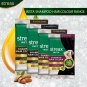 Streax Insta Shampoo Hair Color For Men & Women Natural Black 15ml X 16