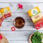 Organic India Tea for Immunity,Flavour Moringa Hibiscus Tea -25 Tea Bags