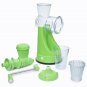 Stainless Steel Fruit Juice Maker Machine With Waste Collector (Green Colour)