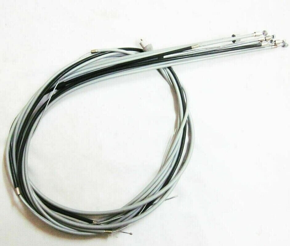 VESPA CONTROL CABLE SET PX P STELLA P200E PX150 PX200 CABLES GEAR BRAKE CLUTCH