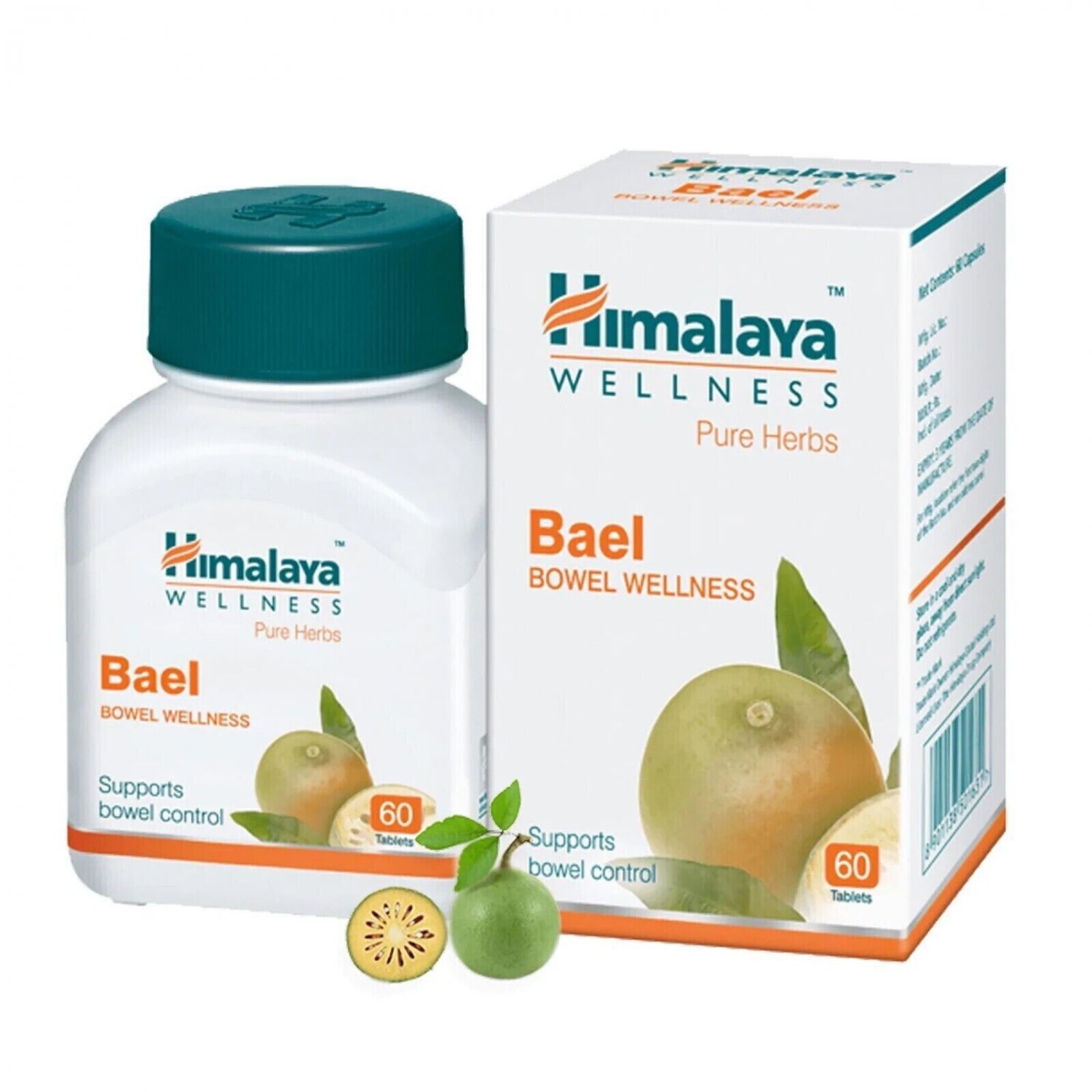 HIMALAYA WELLNESS BAEL BOWEL WELLNESS 60 TABLETS FAST SHIPPING