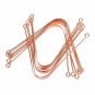 12 Xayurvedic copper tongue/ mouth cleaner scraper oral hygiene bad breath brush