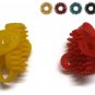 Acupressure Plastic Thumb Pad Jimmys (Set of 10) + Sujok Rings (Set of 10)