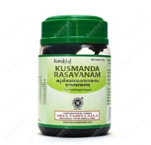 2 X Ayurveda Kottakkal Arya Vaidya Sala KUSMANDA RASAYANAM - 200GM Free ...