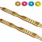 Sujok Acupressure Brass Metal Mega Compact Probe Jimmys (Set of 2) +Free 5 Rings