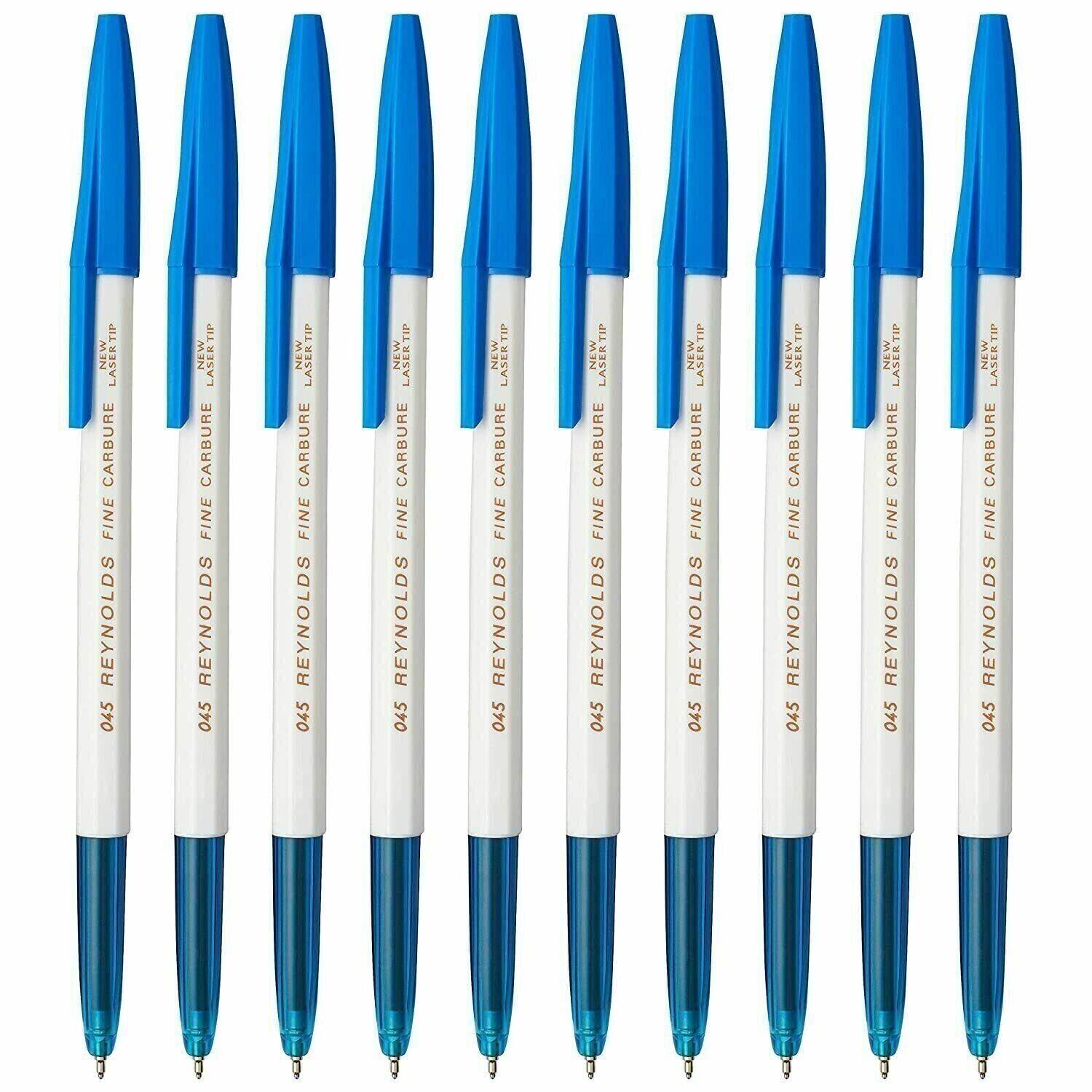 Reynolds 045 Ball Point Smooth Writing Pen - Pack of 20 Pen (Blue)
