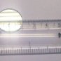 100 Pieces, 20 mm Round Circle Silver Craft Glass Mirror Mosaic Tile Decor M-07