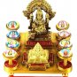 Ashtalaxmi Shree Yantra Chowki for Goddess Laxmi Goddess of Wealth Energized