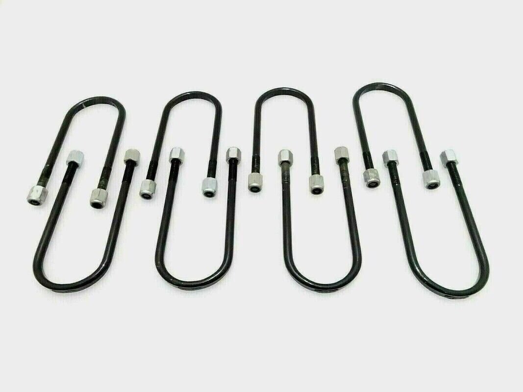 Willys Jeep Suspension Leaf Spring Crown U Bolt Clip Set Of 8