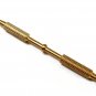 Mega & Cut Sujok Probe Acupressure Brass Metal Diagnostic Jimmy + 5 Free Rings