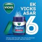 6x Vicks Vaporub Ointment Vaporizing blocked nose cough Nasal Relief 25ML