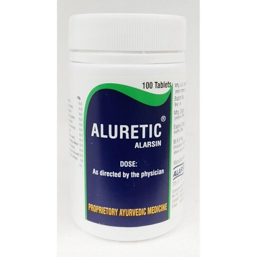 Alarsin Aloes Compound Tablets- 100 Nos. Ayurvedic Medicine No Side Effect