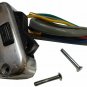 LAMBRETTA HORN LIGHT DIPPER SWITCH AC POLISHED FOR LI SERIES 3 MODEL