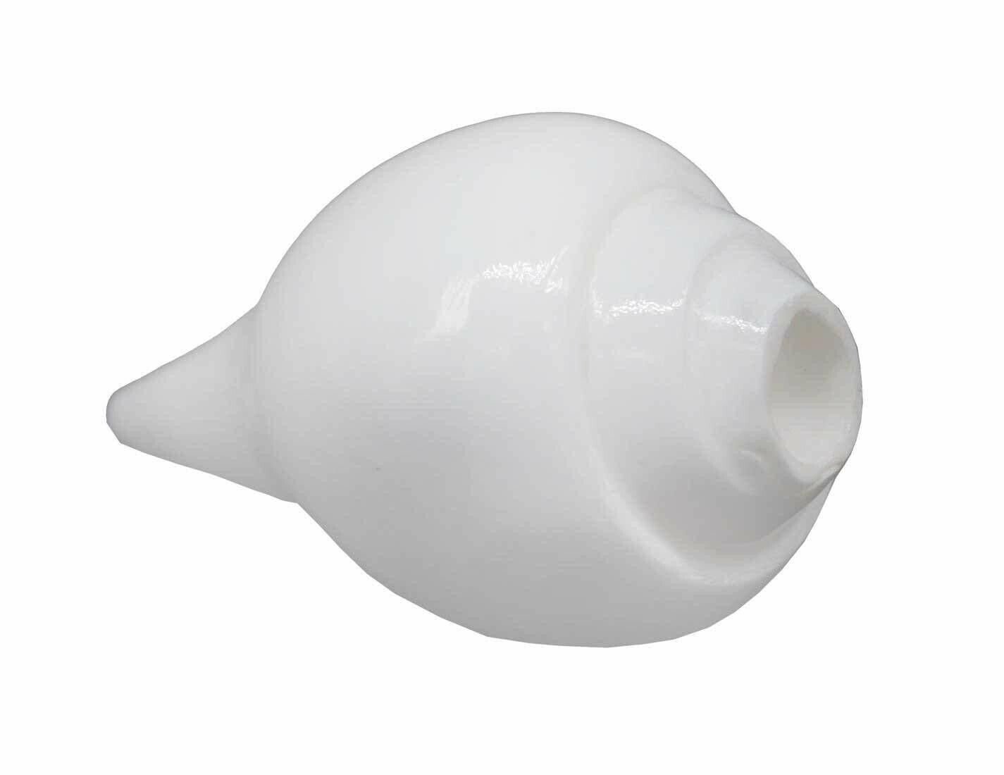 Big Shankh Loud & Big Sea Shell For Pooja Small White 4 Inches Sankh