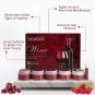 NutriGlow Wine Facial Cleanup Kit for Women for Glowing Skin - (250gm + 10ml)