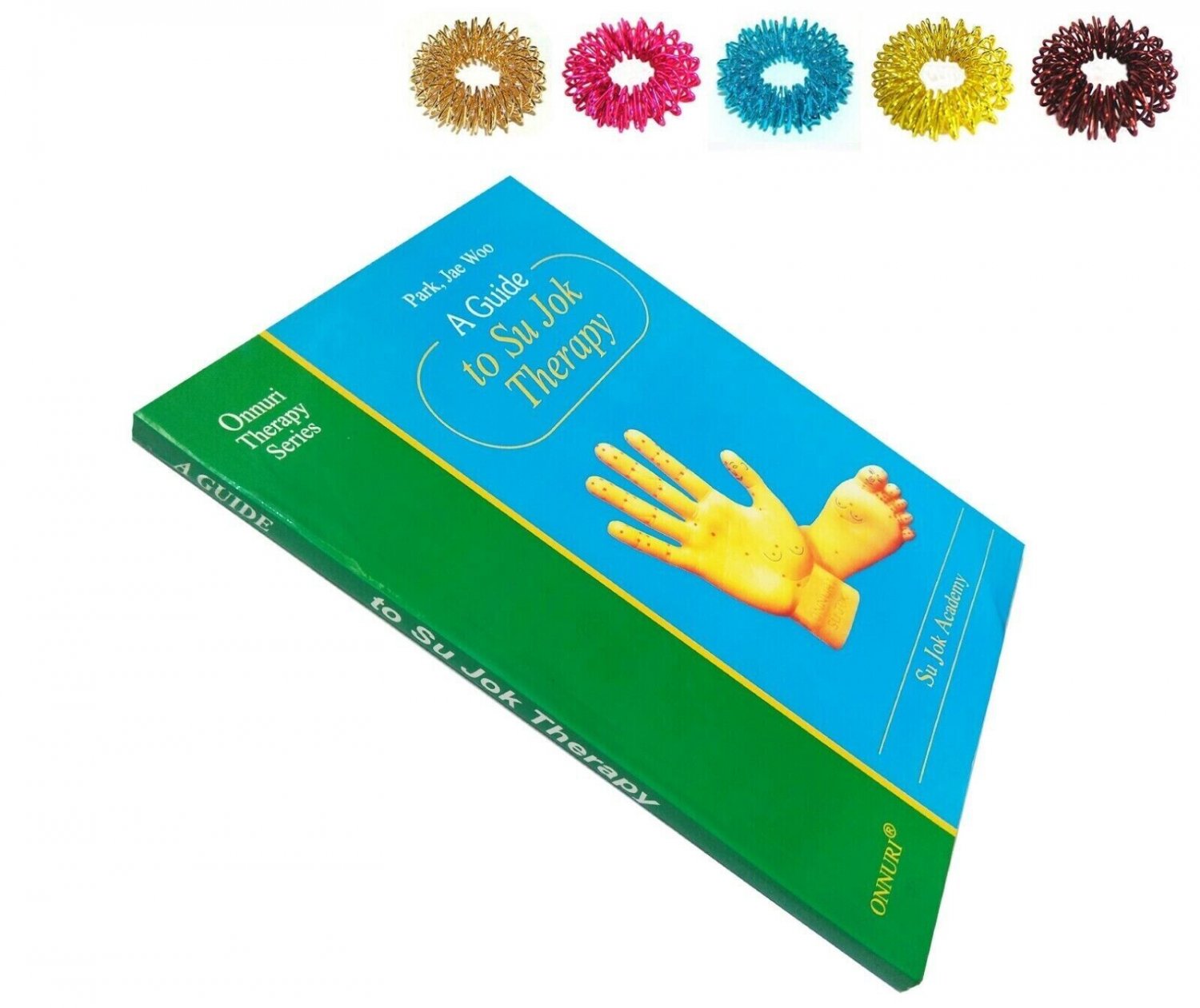A Guide to Su Jok Therapy Book by Prof. Park Jae Woo + 5 Sujok Rings Free