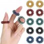 Acupressure Sujok Therapy Finger Massager Rings (Set of 20)