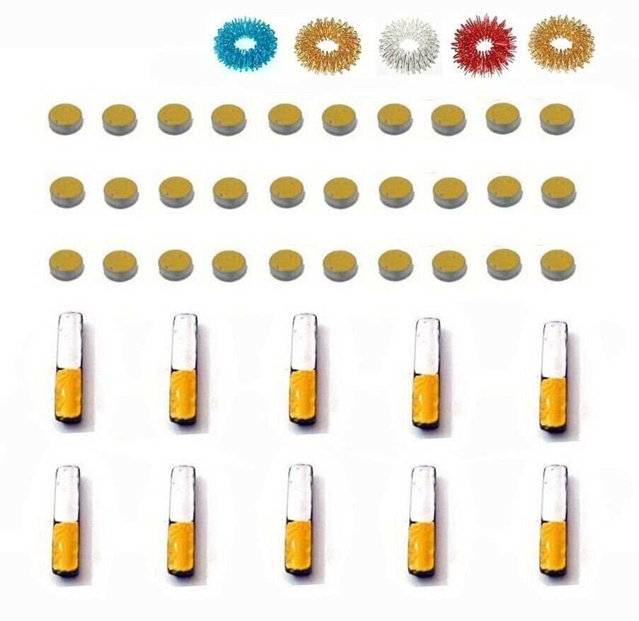 Sujok Therapy Acupressure (30 Byol Point + 30 Bar) Magnets + Free 5 ...