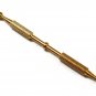 5 Pcs Sujok Acupressure Brass Metal Probe Diagnostic Cut Jimmy + Free 5pcs Rings