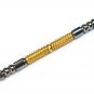 2 Pieces Sujok Acupressure Probe Metal (2in1) Center roller Jimmy + 5 SuJok Ring