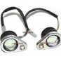 White LED Pilot Lamp Light Fit for Royal Enfield New Classic Reborn 350cc Pair
