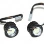 White LED Pilot Lamp Light Fit for Royal Enfield New Classic Reborn 350cc Pair