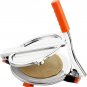 Stainless Steel Puri Maker Press Machine With Handle Roti Press Chapati Maker