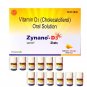 Zynano D3 Shot Sugar-Free Vitamin D3 60000 IU Oral Solution 12 Shots of 5ml each