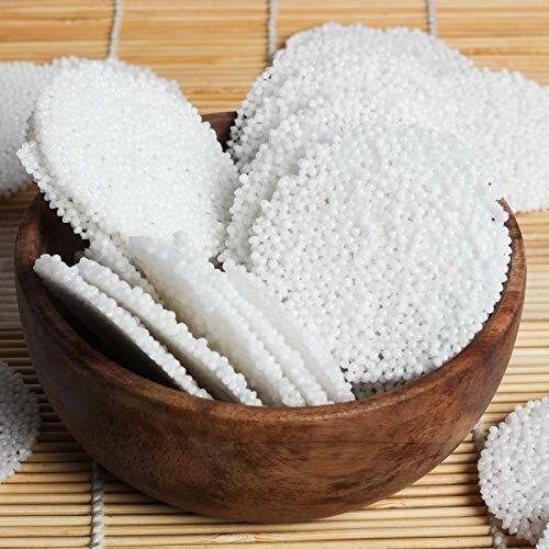 Dry Sago Seed Papad Sabudana Papad Topiaca Root Snacks NON GMO A+Grade